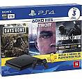 Playstation 4 Ps4 Slim 1tb Novo + 3 Jogos Parcelo