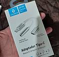 Adaptador Fone+carregador Tipo C