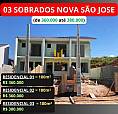 03 Sobrados Nova São José