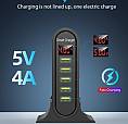 Hub De Carregamento Direto Na Tomada ( 5 Portas ) Usb