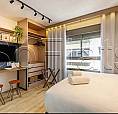 Residencial Athos Studios, Studio Disponível Para Locação Com 21M² E 01 Dormitório.