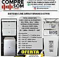 Sistema Line Array Branco Ativo