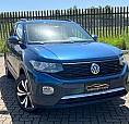 Vw T-Cross 200 Tsi Automático 2021 Única Dona Baixa Km Garantia Vw Nova 