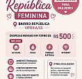Quarto Em República Feminina 