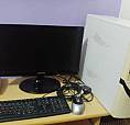 Computador De Mesa Usado Completo Com Mouse, Teclado E Monitor 18&Quot;