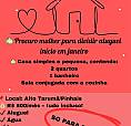 Quarto/Casa Para Moça Em Pinhais
