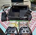Xbox One Usado + 2 Controles + Kinect + 2 Jogos + Duas Baterias + Carregador