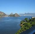 Vista Maravilhosa Da Baía De Guanabana E Rio De Janeiro