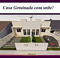 Código 2926 Casa Geminada Com Suíte Novinha!!!