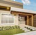 Imóvel Novo Com Arquitetura Moderna, Possuindo Porcelanato, Pé Direito Alto, Fachada Ilumi