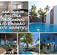 Vicente Pires Rua 10 Casa C/Piscina Lote 400Mts Cond Fechado Alto Padrão 