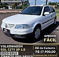 Gol City 1.0 2P 2010/2010 - Básico - R$ 17.900,00 -Aprovo Fácil - Ent. 2.000,00 - Rei 