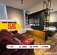 Flat Mobiliado No Intercity Com Cozinha Completo/ 8º Andar | 35m² Privativo