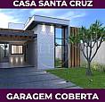 Casa Em Construção No Santa Cruz Com Garagem Coberta