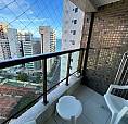 Apartemento Para Alugar Próximo Do Mar - 21 Metros Andar Alto - 02 Quartos 01 Suíte - Vara