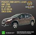 Peugeot Griffe 2008 1.6 Aut. - Ouro Preto Veículos