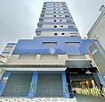 Apartamento Em Andar Alto De 1 Dormitório Com Garagem, Sala De Estar/Jantar, Cozinha, Banh