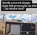 Vende- Se Casa Em Guapó Goias
