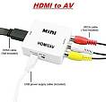 Mini Conversor Adaptador Hdmi P/ Av