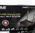 Roteador/ap/repetidor Sem Fio Asus Rt-n300 (novo)