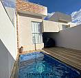 Excelente Casa Bairro Cerejeiras Com Piscina E Móveis Planejados