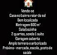 Vendo Uma Casa