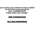 Aluga-Se Espaço Para Lojas