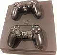 Ps4 Slim 1Tb, 02 Controles E Mais De 20 Jogos Na Conta (Que Vai Junto Com O Ps4)