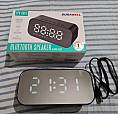Rádio Relógio Digital Com Bluetooth