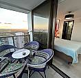 Oportunidade, Lindo Apartamento, Andar Alto, Vista Livre Pro Mar, Mobiliado E Decorado, Co