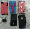 Iphone 4 + Carteira Case E Capinhas + Películas + Cabo Usb ? Leia O Anúncio