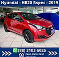 Hyundai Hb20 Rspec 2019 Vermelho