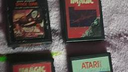 Fitas Atari Para Colecionador