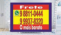 O Mais Barato.frete,Carreto.pequenas Mudanças.todas As Regiões E Outros Estados