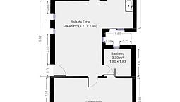 Residencial Via Parque, Apto 2 Quartos Sendo 1 Suíte, R$1.300 / 9  8310   37  65