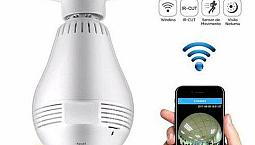 Câmera Lâmpada 360°