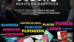 Cartão De Visita, Banners, Fachadas, Windbanner E Muito Mais