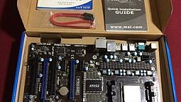 Kit Placa Mão Msi Am3+ 970A-G45 + Processador Phenon 1100T Black Edition