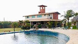 Casa Duplex Na Taíba Vista Mar Com Área Total De 12.100M², 06 Suítes, Playground, Deck Com