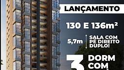 Apartamento De 130 E 136M² E Living Com Pé-Direito Duplo