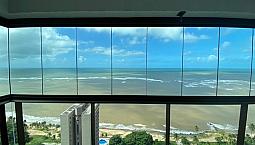 Ak.alugo No Ocean Tower Em Candeias Vista Para O Mar, Andar Alto Com 134M,4 Quartos,2 Suít