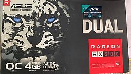 Placa De Vídeo Asus Amd Radeon Rx 580 Oc 4Gb, Gddr5 - Dual-Rx580-O4G