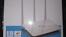 Roteador Wireless 300Mbps Três Antenas Novíssimo