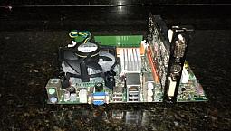 Kit Placa Mãe+Processador+Memória Ram+Plc De Vídeo