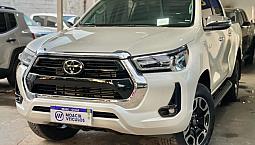 Toyota Hilux 2.8 Srx 4X4 Automática Diesel 2021/2021 - Branco Pérola 