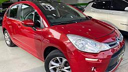 Citroen C3 Tendence 2013 Completo Teto Solar Financia E Troca.
