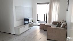 Apartamento 02 Quartos Mobiliado Para Locação No Meireles