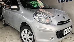 Nissan March 1.0 S 2014 - Z.e.r.o.e.n.t.r.a.d.a - Bruno Automóveis
