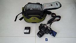 Canon Rebel T3I + Lente 18-55Mm + Cartão 16Gb + Pochete Lowepro