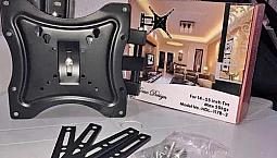 Suporte Tv Artiulado 14 A 42 35Kg Lcd Led Home Desing 3D Tri